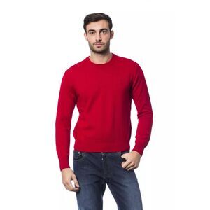 Billionaire Italian Couture Red Knitwear Sweater BI10486 Men Red Sweaters